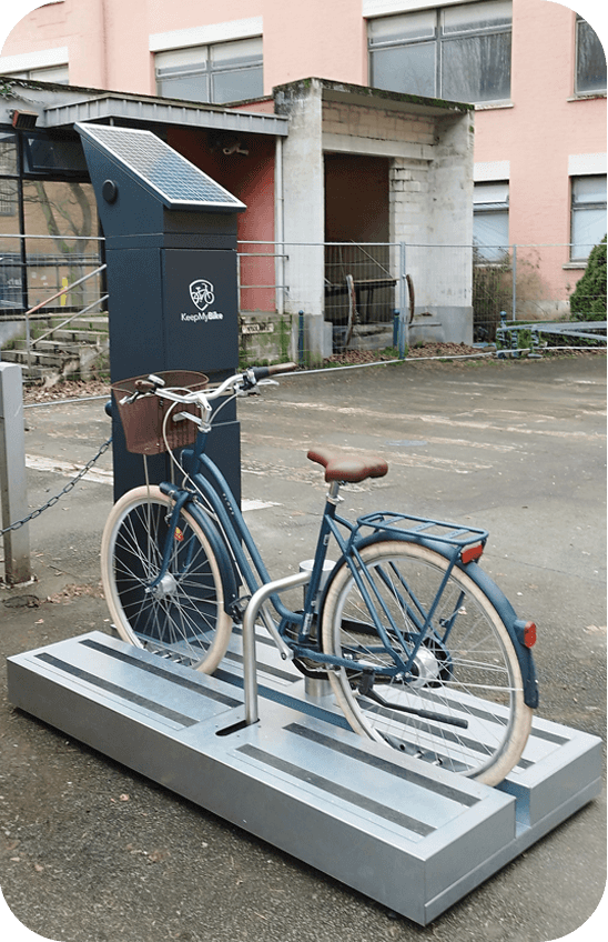 Place de stationnement sécurisé pour Vélo KeepMyBike