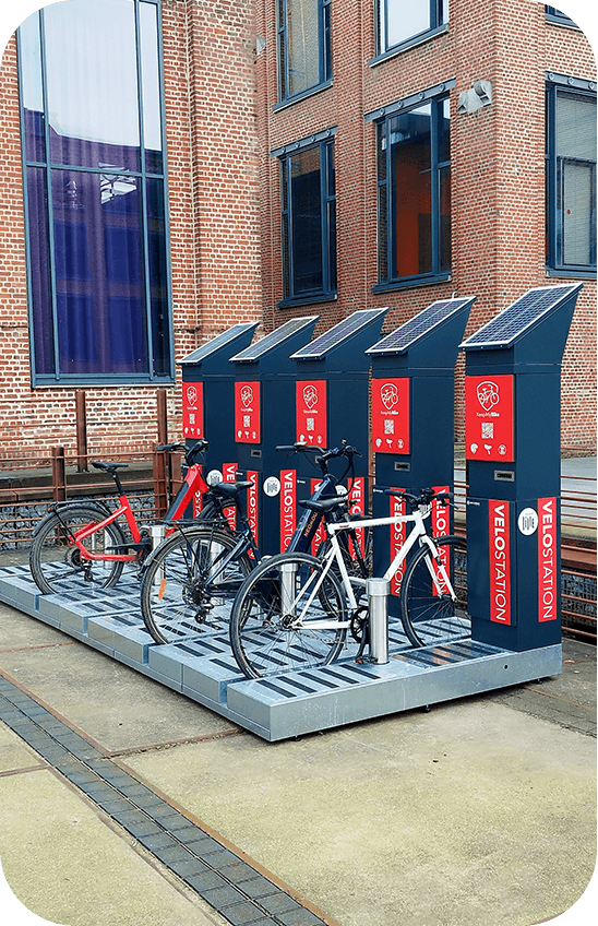 VéloStation KeepMyBike à Euratechnologies Lille